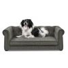 Elegant Rectangle Pet Bed for Medium and Large Dogs, Durable Elevated Dog Sofa Bed, Comfortable Dog Couch, Modern and Stylish Dog Sofa for Large Dogs,