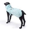 New Style Dog Winter Jacket with Waterproof Warm Polyester Filling Fabric--(Blue, size L)