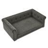 Elegant Rectangle Pet Bed for Medium and Large Dogs, Durable Elevated Dog Sofa Bed, Comfortable Dog Couch, Modern and Stylish Dog Sofa for Large Dogs,