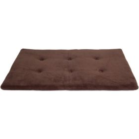 Precision Pet SnooZZy Mattress Kennel Mat Brown (Option: Medium  1 count)