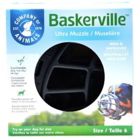 Baskerville Ultra Muzzle for Dogs (Option: Size 6  Dogs 80150 lbs)